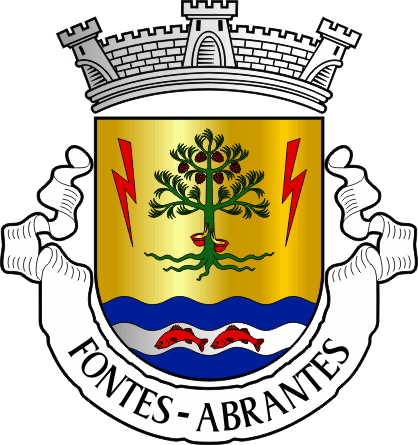 Brasão da freguesia de Fontes - Fontes civil parish, coat-of-arms Brasão da freguesia de Fontes - Fontes civil parish, coat-of-arms