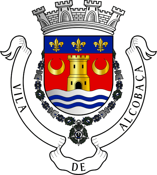 Brasão do Município de Alcobaça - Alcobaça municipal coat-of-arms