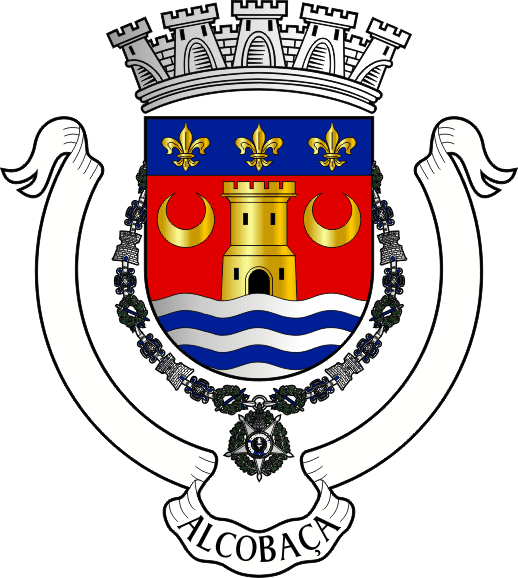 Brasão do Município de Alcobaça - Alcobaça municipal coat-of-arms
