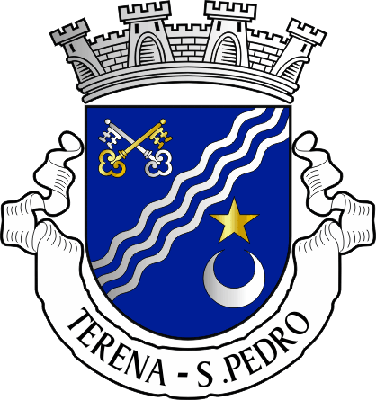 Brasão da freguesia de Terena (São Pedro) - Terena (São Pedro) civil parish, coat-of-arms