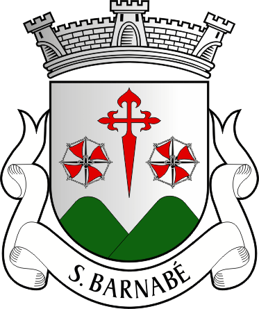 Brasão da freguesia de São Barnabé - São Barnabé civil parish, coat-of-arms Brasão da freguesia de São Barnabé - São Barnabé civil parish, coat-of-arms