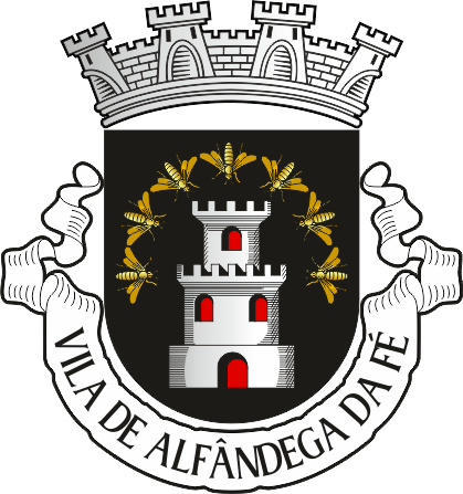 Brasão do Município de Alfândega da Fé - Alfândega da Fé municipal coat-of-arms