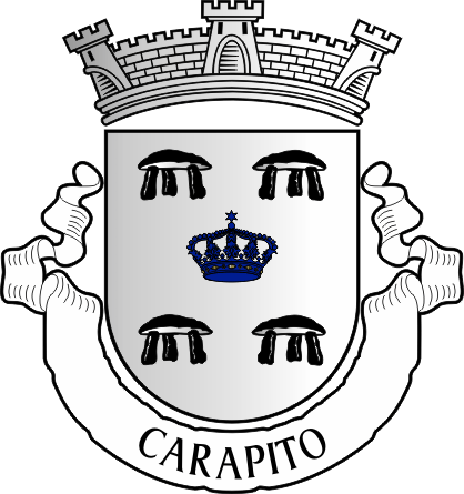 Brasão da freguesia de Carapito - Carapito civil parish, coat-of-arms Brasão da freguesia de Carapito - Carapito civil parish, coat-of-arms