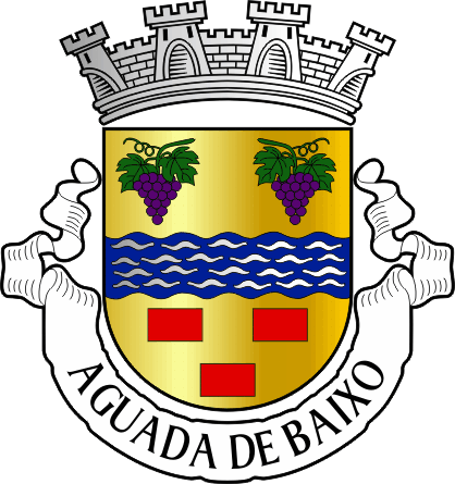 Brasão da antiga freguesia de Aguada de Baixo - Aguada de Baixo former civil parish, coat-of-arms Brasão da antiga freguesia de Aguada de Baixo - Aguada de Baixo former civil parish, coat-of-arms