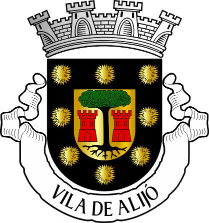 Brasão do Município de Alijó - Alijó municipal coat-of-arms Brasão do Município de Alijó - Alijó municipal coat-of-arms