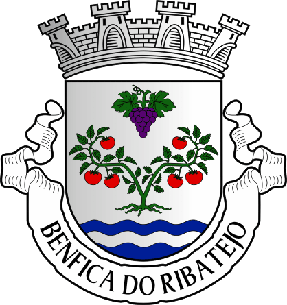 Brasão da freguesia de Benfica do Ribatejo - Benfica do Ribatejo civil parish, coat-of-arms Brasão da freguesia de Benfica do Ribatejo - Benfica do Ribatejo civil parish, coat-of-arms