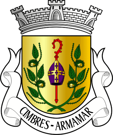 Brasão da freguesia de Cimbres - Cimbres civil parish, coat-of-arms Brasão da freguesia de Cimbres - Cimbres civil parish, coat-of-arms