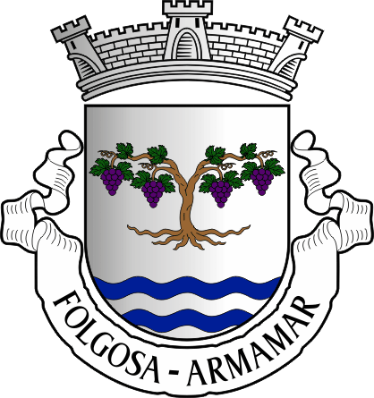 Brasão da freguesia de Folgosa - Folgosa civil parish, coat-of-arms