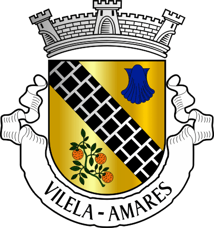 Brasão da antiga freguesia de Vilela - Vilela former civil parish, coat-of-arms Brasão da antiga freguesia de Vilela - Vilela former civil parish, coat-of-arms