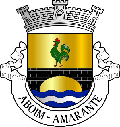 Brasão da antiga freguesia de Aboim - Aboim former civil parish, coat-of-arms