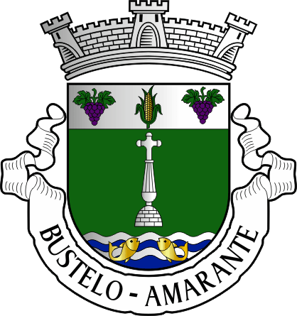 Brasão da antiga freguesia de Bustelo - Bustelo former civil parish, coat-of-arms