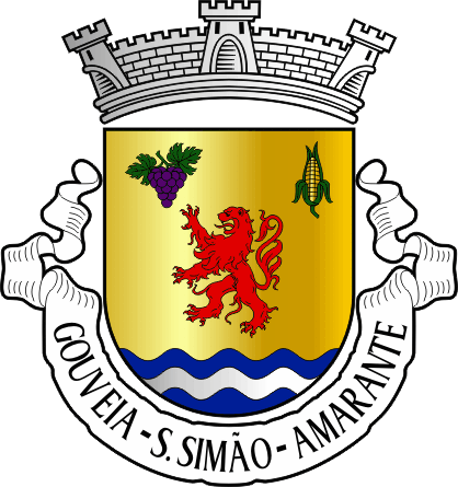 Brasão da freguesia de Gouveia (São Simão) - Gouveia (São Simão) civil parish, coat-of-arms Brasão da freguesia de Gouveia (São Simão) - Gouveia (São Simão) civil parish, coat-of-arms