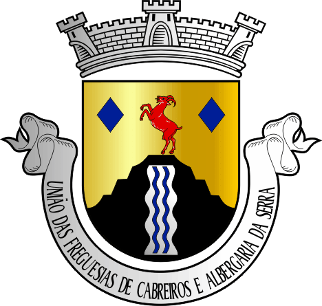 Brasão da Freguesia de Cabreiros e Albergaria da Serra - Cabreiros and Albergaria da Serra civil parish, coat-of-arms