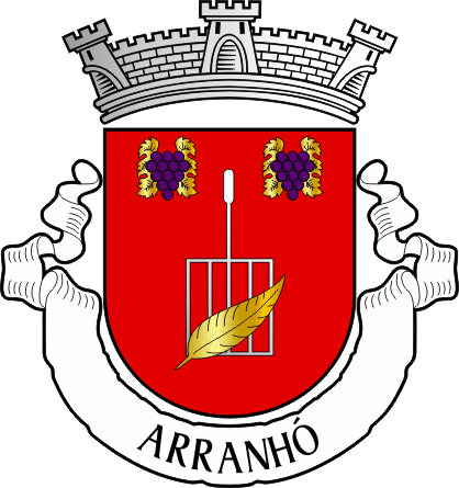 Brasão da freguesia de Arranhó - Arranhó civil parish, coat-of-arms Brasão da freguesia de Arranhó - Arranhó civil parish, coat-of-arms