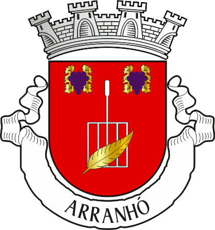 Brasão da freguesia de Arranhó - Arranhó civil parish, coat-of-arms Brasão da freguesia de Arranhó - Arranhó civil parish, coat-of-arms