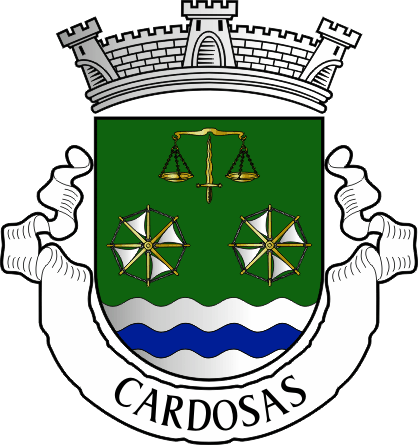 Brasão da freguesia de Cardosas - Cardosas civil parish, coat-of-arms
