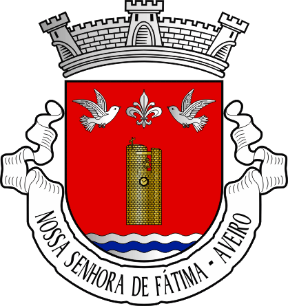 Brasão da antiga freguesia de Nossa Senhora de Fátima - Nossa Senhora de Fátima former civil parish, coat-of-arms Brasão da antiga freguesia de Nossa Senhora de Fátima - Nossa Senhora de Fátima former civil parish, coat-of-arms