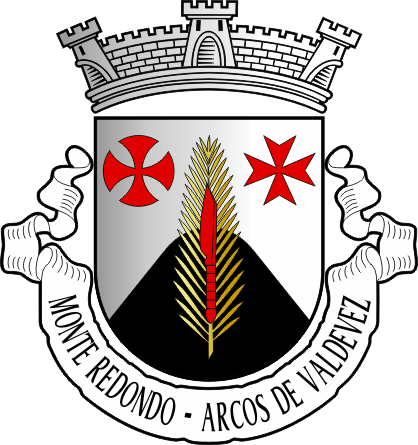 Brasão da freguesia de Monte Redondo - Monte Redondo civil parish, coat-of-arms Brasão da freguesia de Monte Redondo - Monte Redondo civil parish, coat-of-arms