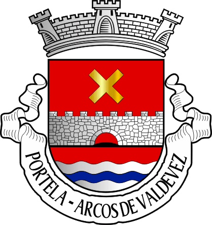 Brasão da antiga freguesia de Portela - Portela former civil parish, coat-of-arms Brasão da antiga freguesia de Portela - Portela former civil parish, coat-of-arms