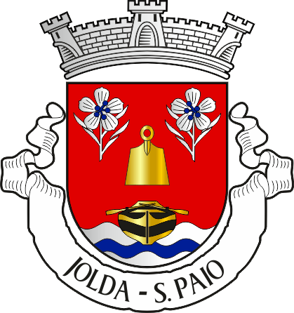 Brasão da freguesia de Jolda (São Paio) - Jolda (São Paio) civil parish, coat-of-arms Brasão da freguesia de Jolda (São Paio) - Jolda (São Paio) civil parish, coat-of-arms