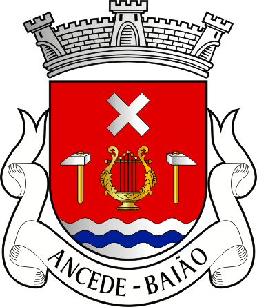 Brasão da antiga freguesia de Ancede - Ancede former civil parish, coat-of-arms Brasão da antiga freguesia de Ancede - Ancede former civil parish, coat-of-arms