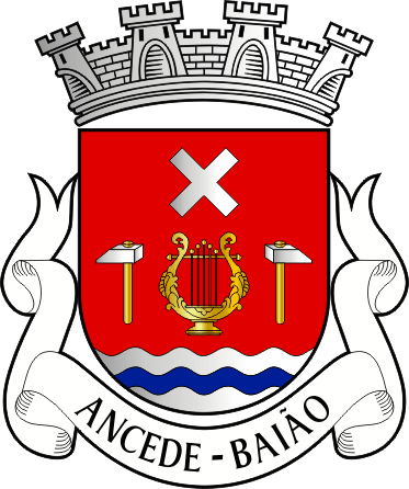 Brasão da antiga freguesia de Ancede - Ancede former civil parish, coat-of-arms Brasão da antiga freguesia de Ancede - Ancede former civil parish, coat-of-arms