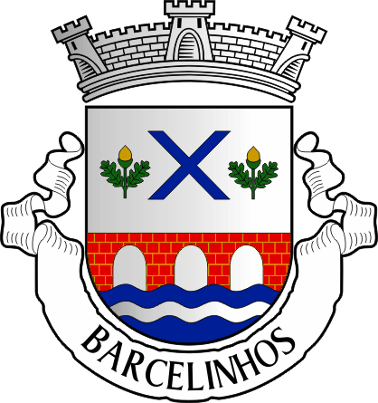 Brasão da freguesia de Barcelinhos - Barcelinhos civil parish, coat-of-arms