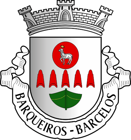 Brasão da freguesia de Barqueiros - Barqueiros civil parish, coat-of-arms Brasão da freguesia de Barqueiros - Barqueiros civil parish, coat-of-arms