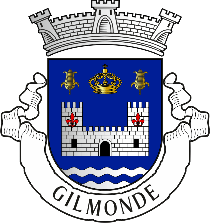 Brasão da freguesia de Gilmonde - Gilmonde civil parish, coat-of-arms Brasão da freguesia de Gilmonde - Gilmonde civil parish, coat-of-arms