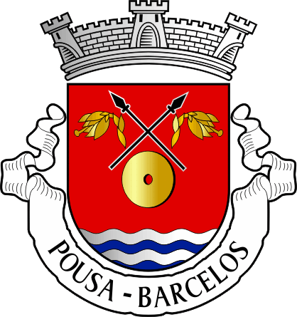Brasão da freguesia de Pousa - Pousa civil parish, coat-of-arms
