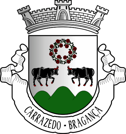 Brasão da antiga freguesia de Carrazedo - Carrazedo former civil parish, coat-of-arms Brasão da antiga freguesia de Carrazedo - Carrazedo former civil parish, coat-of-arms