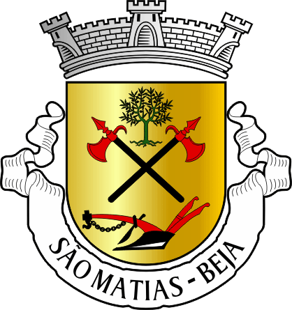 Brasão da freguesia de São Matias - São Matias civil parish, coat-of-arms Brasão da freguesia de São Matias - São Matias civil parish, coat-of-arms