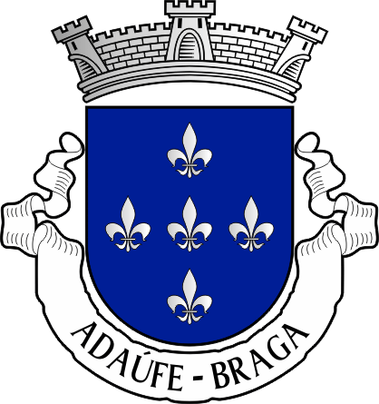 Brasão da freguesia de Adaúfe - Adaúfe civil parish, coat-of-arms Brasão da freguesia de Adaúfe - Adaúfe civil parish, coat-of-arms
