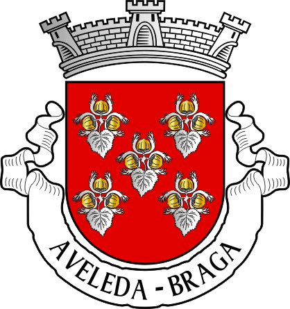 Brasão da antiga freguesia de Aveleda - Aveleda former civil parish, coat-of-arms