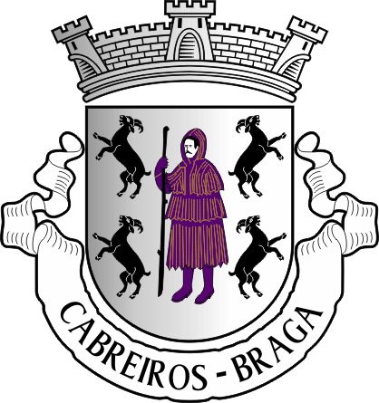 Brasão da antiga freguesia de Cabreiros - Cabreiros former civil parish, coat-of-arms