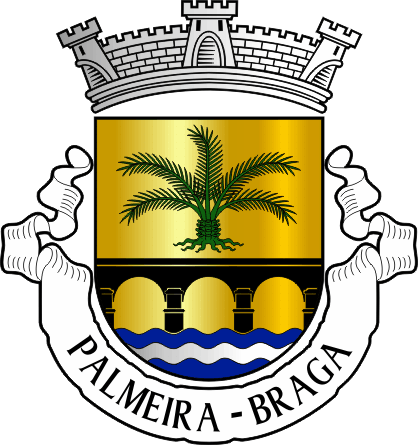 Brasão da freguesia de Palmeira - Palmeira civil parish, coat-of-arms Brasão da freguesia de Palmeira - Palmeira civil parish, coat-of-arms