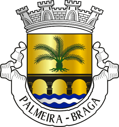 Brasão da freguesia de Palmeira - Palmeira civil parish, coat-of-arms Brasão da freguesia de Palmeira - Palmeira civil parish, coat-of-arms