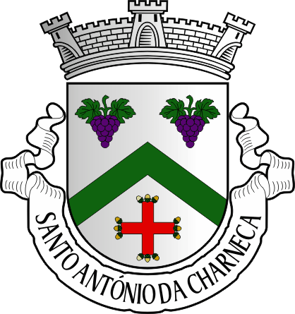 Brasão da freguesia de Santo António da Charneca - Santo António da Charneca civil parish, coat-of-arms