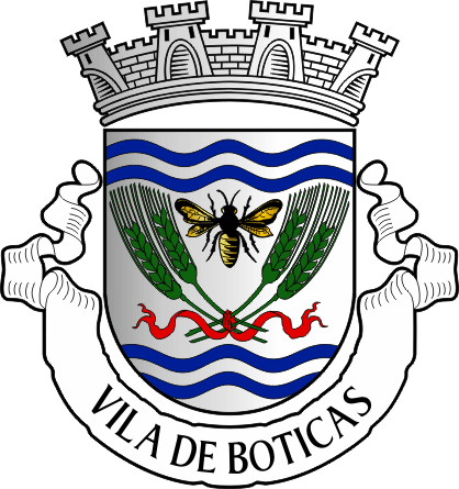 Brasão do Município de Boticas - Boticas municipal coat-of-arms Brasão do Município de Boticas - Boticas municipal coat-of-arms