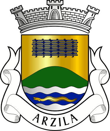 Brasão da antiga freguesia de Arzila - Arzila former civil parish, coat-of-arms Brasão da antiga freguesia de Arzila - Arzila former civil parish, coat-of-arms