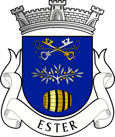 Brasão da antiga freguesia de Ester - Ester former civil parish, coat-of-arms Brasão da antiga freguesia de Ester - Ester former civil parish, coat-of-arms
