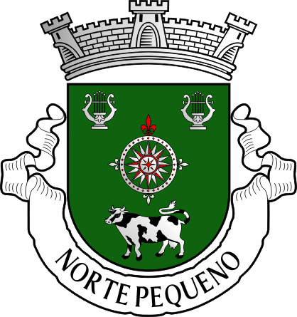 Brasão da freguesia de Norte Pequeno - Norte Pequeno civil parish, coat-of-arms