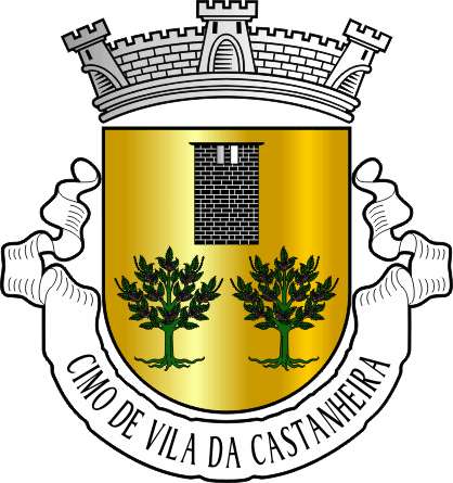 Brasão da freguesia de Cimo de Vila da Castanheira - Cimo de Vila da Castanheira civil parish, coat-of-arms