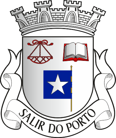 Brasão da antiga freguesia de Salir do Porto - Salir do Porto former civil parish, coat-of-arms Brasão da antiga freguesia de Salir do Porto - Salir do Porto former civil parish, coat-of-arms