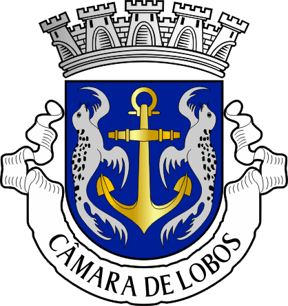 Brasão do Município de Câmara de Lobos - Câmara de Lobos municipal coat-of-arms Brasão do Município de Câmara de Lobos - Câmara de Lobos municipal coat-of-arms