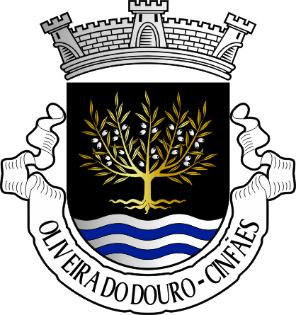 Brasão da freguesia de Oliveira do Douro - Oliveira do Douro civil parish, coat-of-arms Brasão da freguesia de Oliveira do Douro - Oliveira do Douro civil parish, coat-of-arms