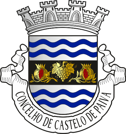 Proposta para o brasão do Município de Castelo de Paiva - Castelo de Paiva municipal coat-of-arms proposal Proposta para o brasão do Município de Castelo de Paiva - Castelo de Paiva municipal coat-of-arms proposal