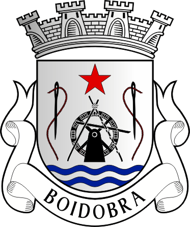 Brasão da freguesia de Boidobra - Boidobra civil parish, coat-of-arms