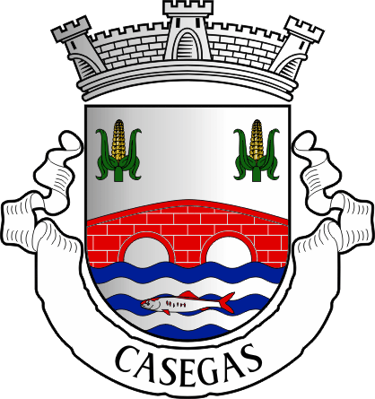 Brasão da antiga freguesia de Casegas - Casegas former civil parish, coat-of-arms