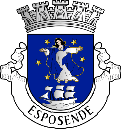 Brasão do Município de Esposende - Esposende municipal coat-of-arms Brasão do Município de Esposende - Esposende municipal coat-of-arms